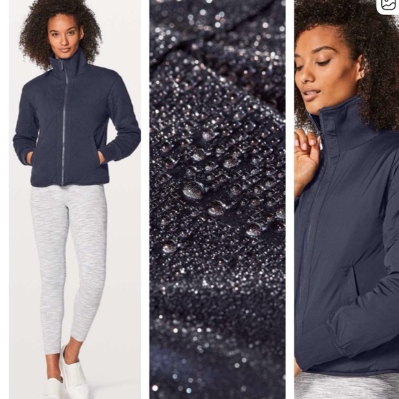 Lululemon Reversible Forever Warm Jacket Navy Size 4 - Picture 15 of 15
